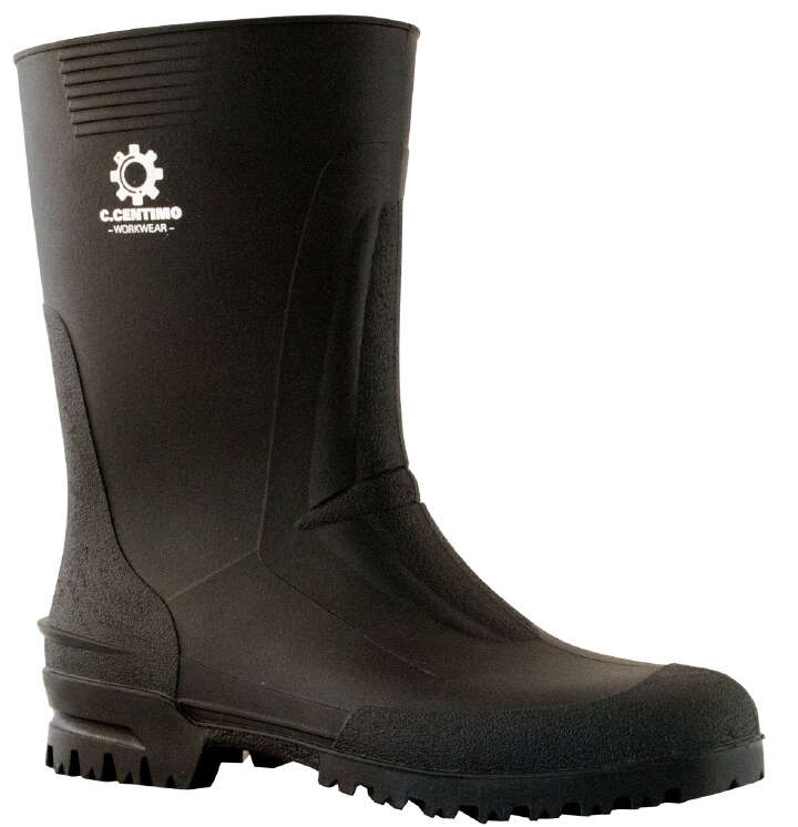 C.Centimo Herren Gummistiefel Flux, schwarz